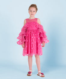  Polka Ruffles Dress