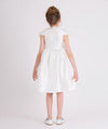 Elegant White Bow Dress | SIZE 1-2