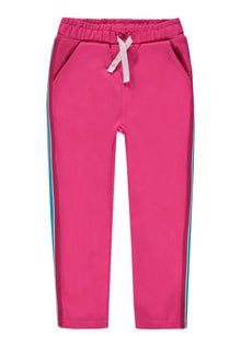  Fuchsia Sporty Stripe Joggers