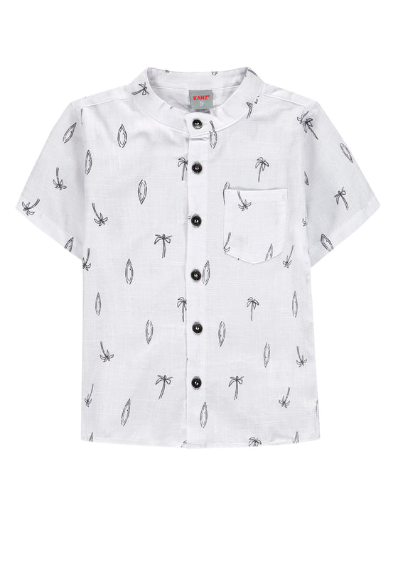 Tropical Breeze Button-Up Shirt