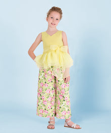  Floral Aloha Pants | Size 3-4