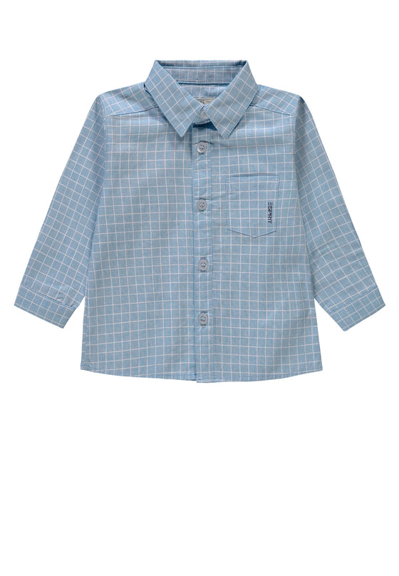 Checked Blue Shirt