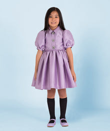  Lilac Brooch Dress