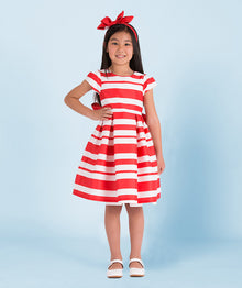 Red Stripes Dress