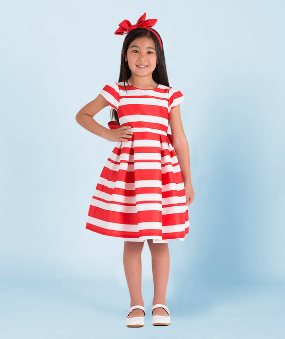 Red Stripes Dress