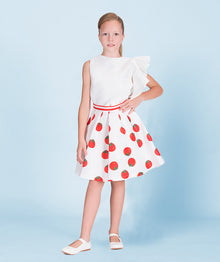  Tomato Prints Skirt