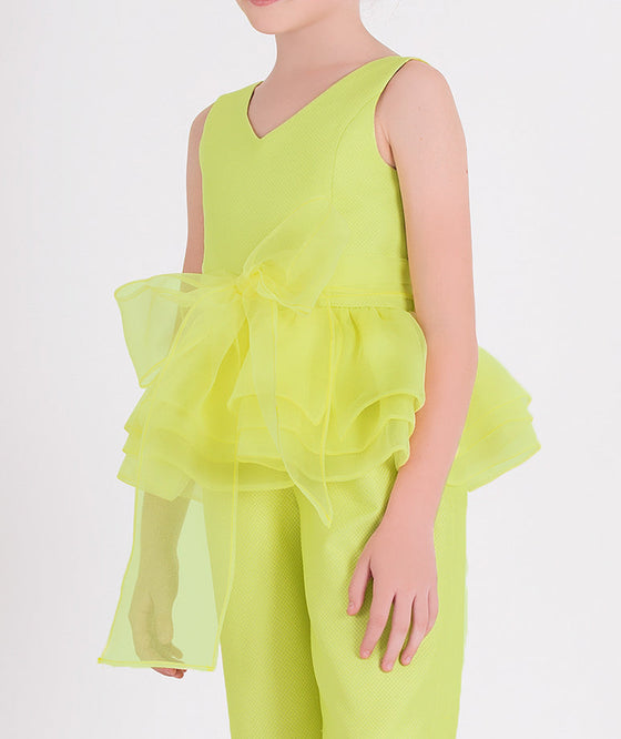 green bow jumper for kids