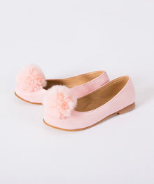  Pink Pom Pom Kids Shoes